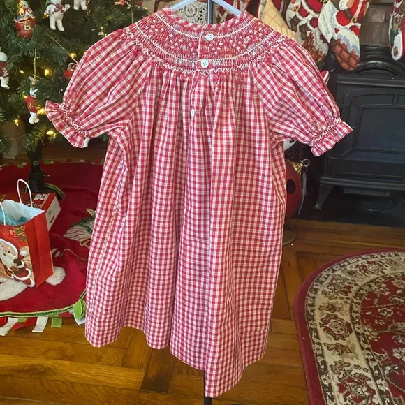 Orient Expressed Inc Smocked Toddler Girls Dress size 3 - Picture 12 of 16